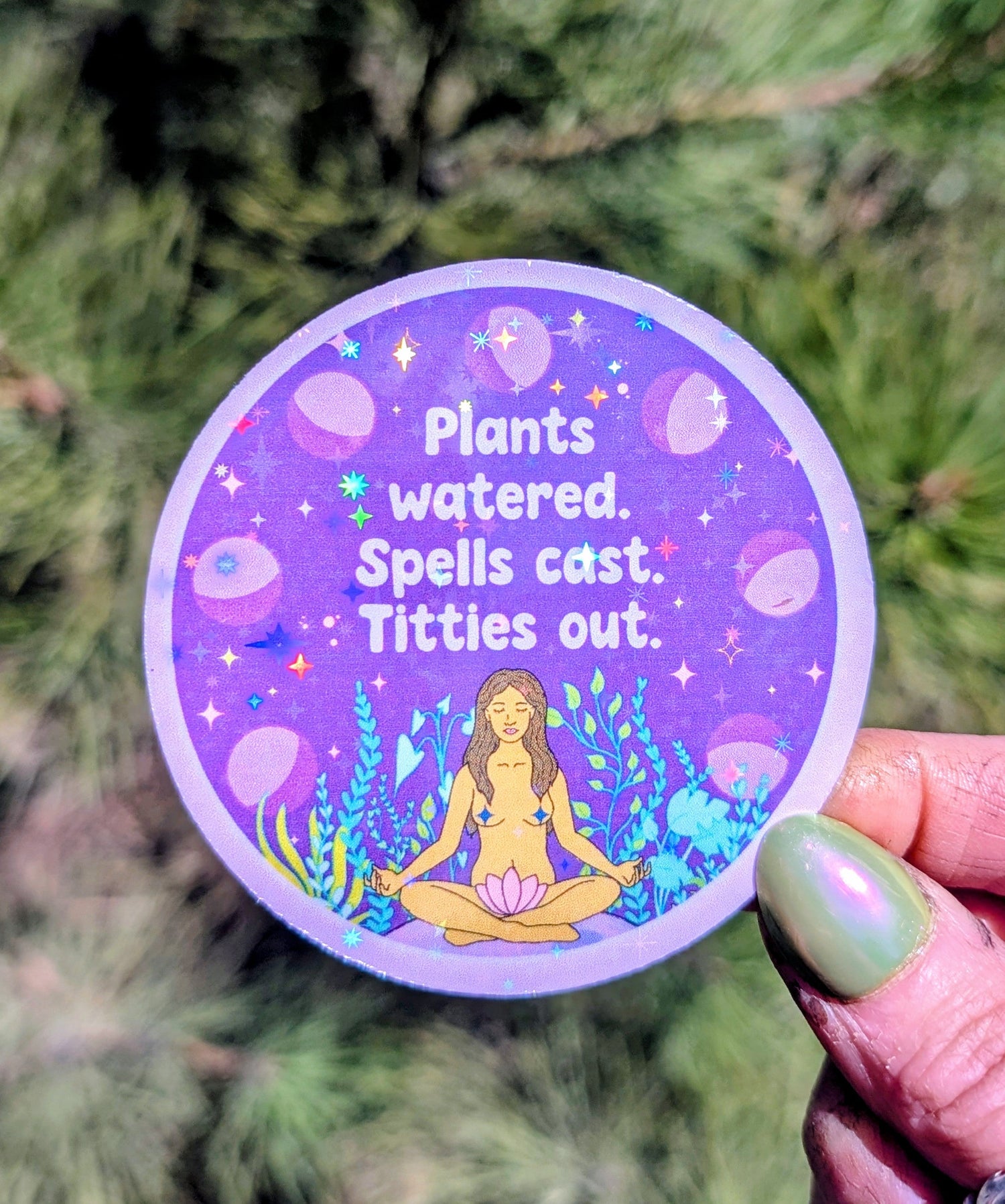 Feminist Witch Vinyl Sticker