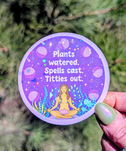 Feminist Witch Vinyl Sticker