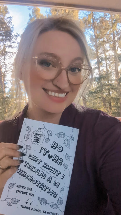 Wholesale Mini Coloring Books, Detox from the Patriarchy, Funny and Educational, 5 minimum