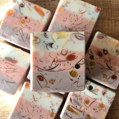 Cashmere Blanket Shea Butter Soap | Cashmere Amber Lavender Apple Blossom