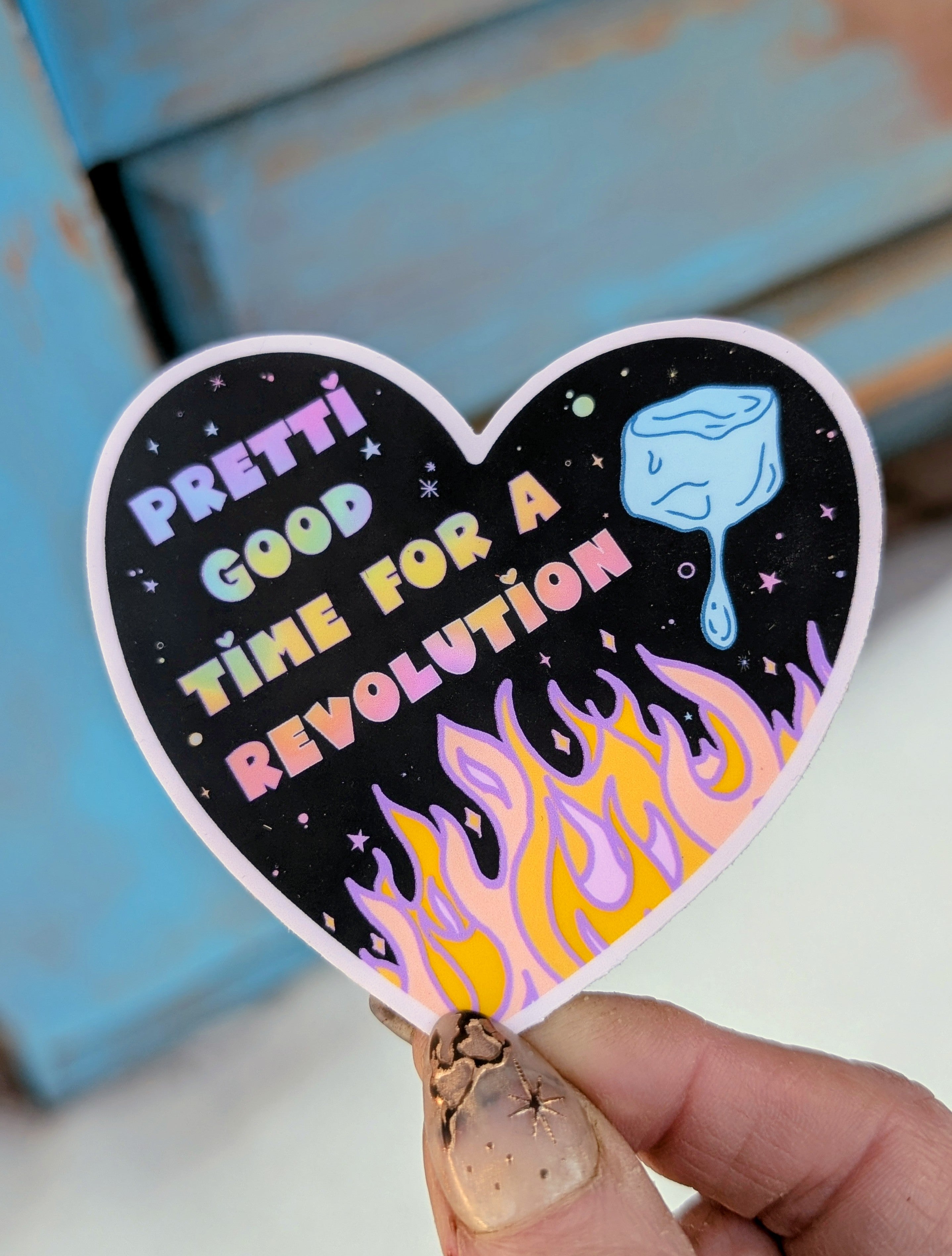 Minnesota Tribute, Abolish Ice, Smash the Patriarchy Inspirational Anti-fascist Vinyl Sticker, Mutual Aid Fundraiser