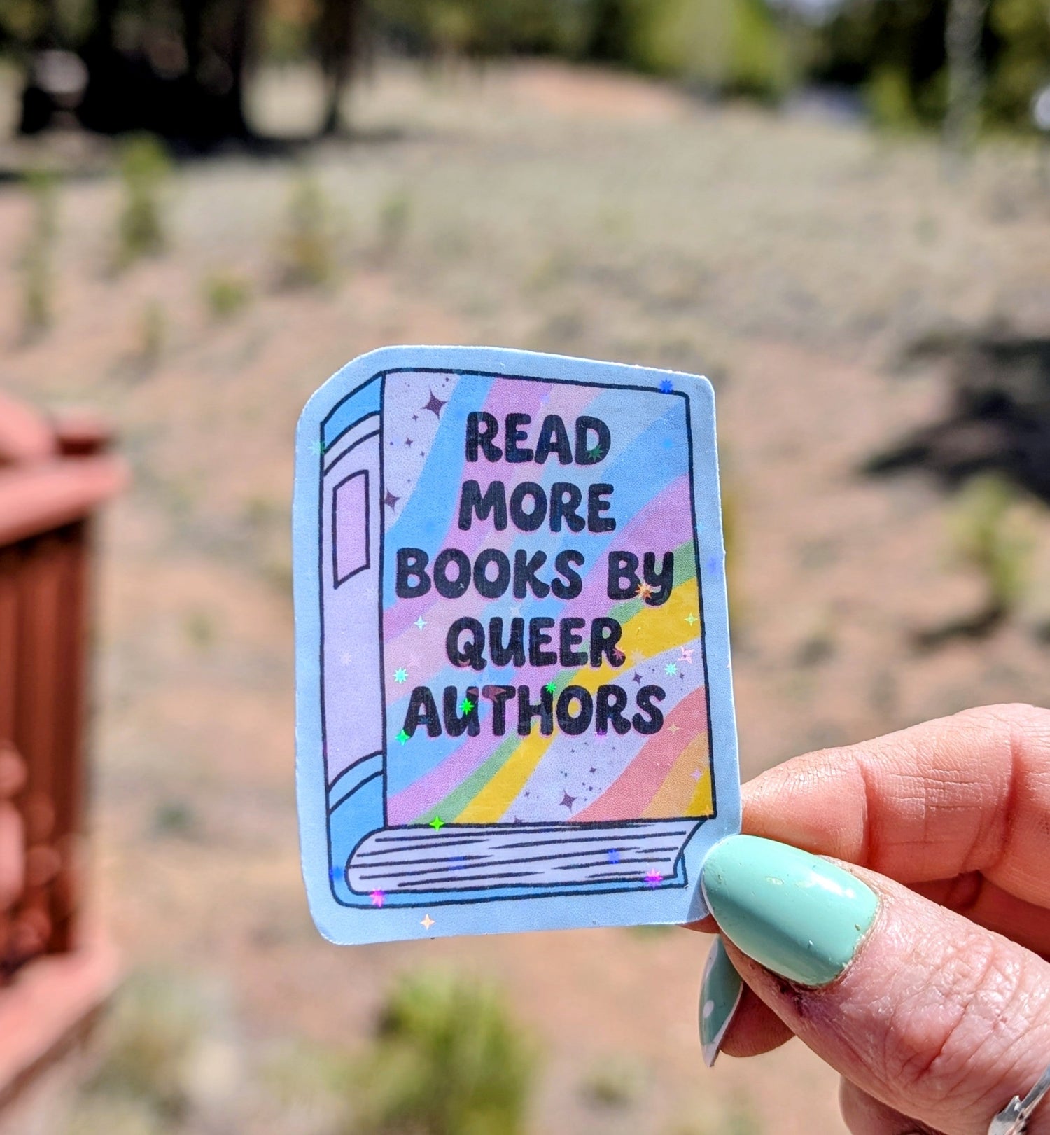 Queer Authors Inspirational Feminist Vinyl Sticker