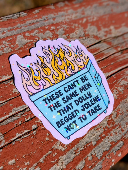 Dolly Parton Lover, Inspirational Feminist Vinyl Sticker