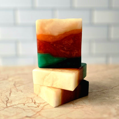 Autumn Ridge Handcrafted Soap | Citrus, Fall Spices, Cardamom