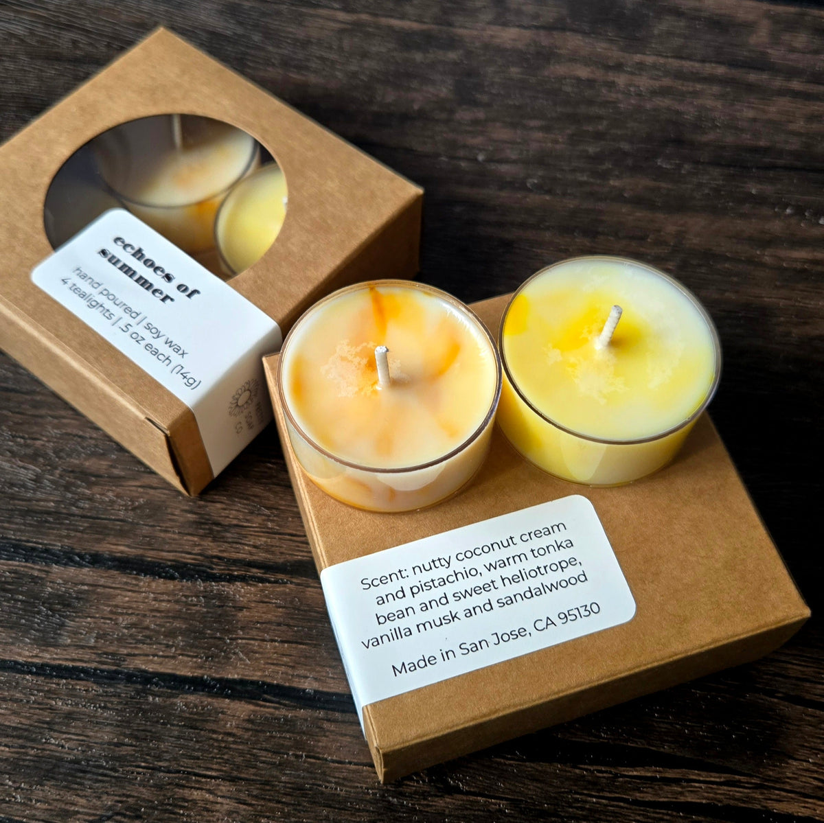 Echoes of Summer Tealight Candles