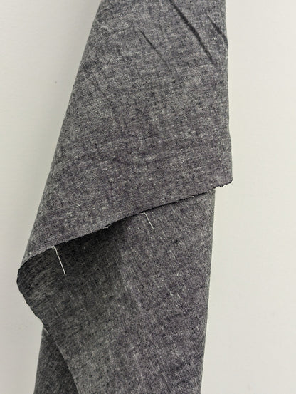 Yarn Dyed Hemp/Organic Cotton Chambray