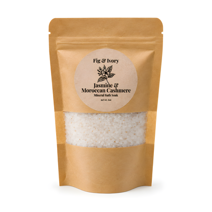 Jasmine &amp; Moroccan Cashmere Mineral Bath Soak