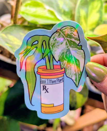 Plant Lover Feminist Vinyl Sticker