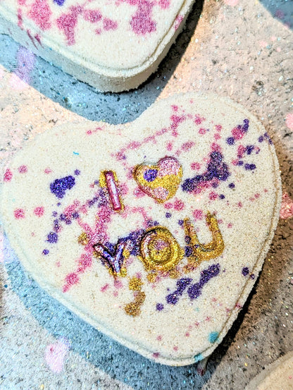 I Heart You Bath Bomb