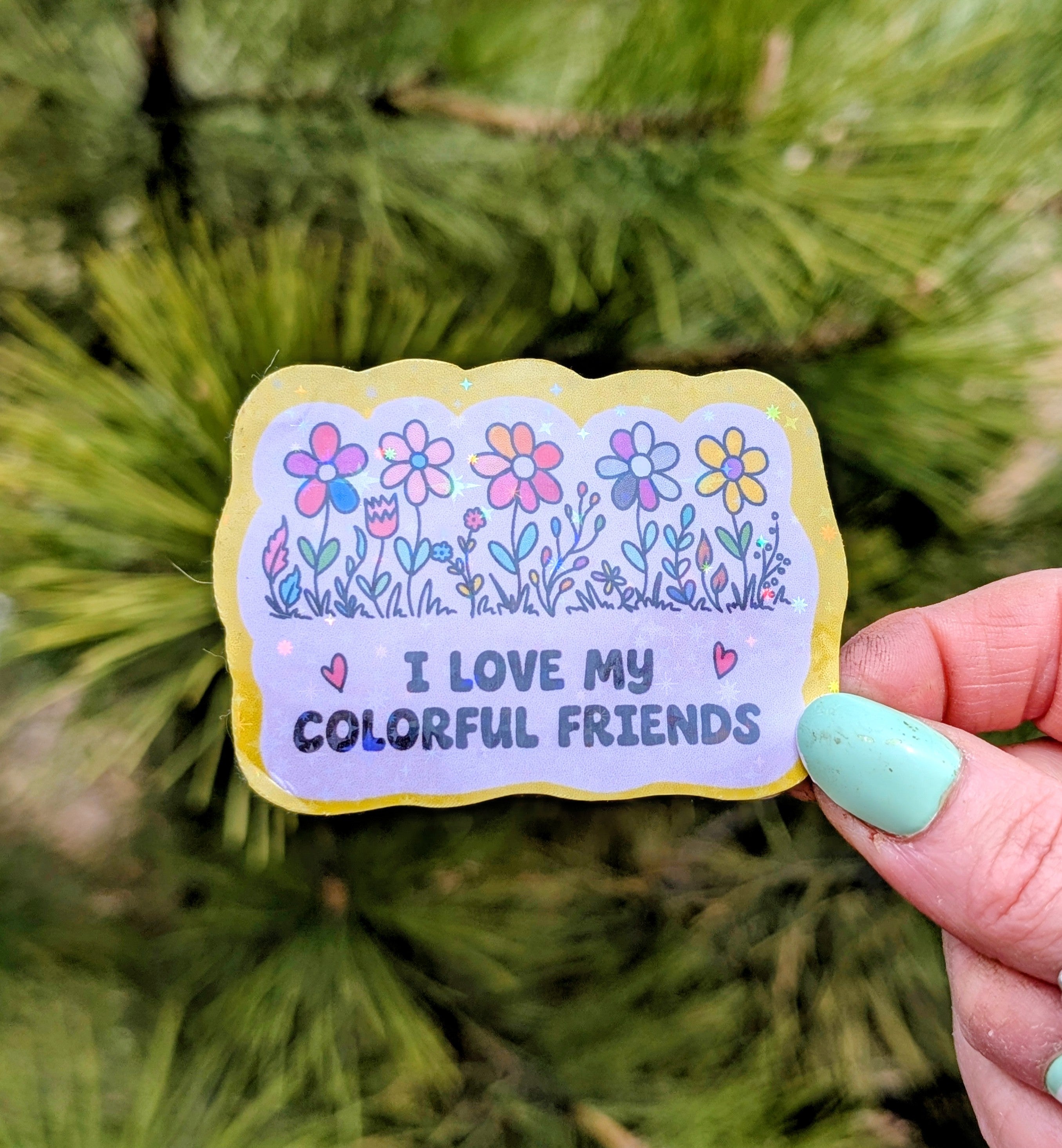 Inspirational Gay Pride Vinyl Sticker