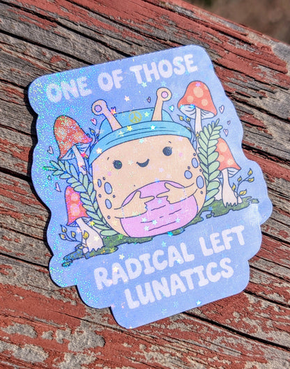 Anti Fascist RLS Inspirational Feminist Vinyl Sticker