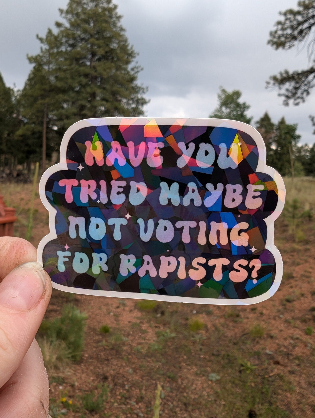 FDT Anti-Fascism Feminist Vinyl Sticker