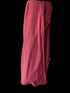 Vintage T-shirt weight cotton spandex in a red tomato color, draped off the bolt. 