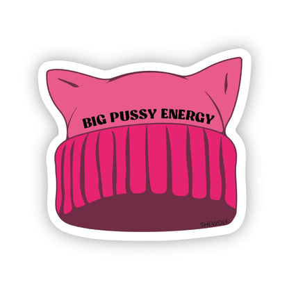BPE Pussy Hat Sticker