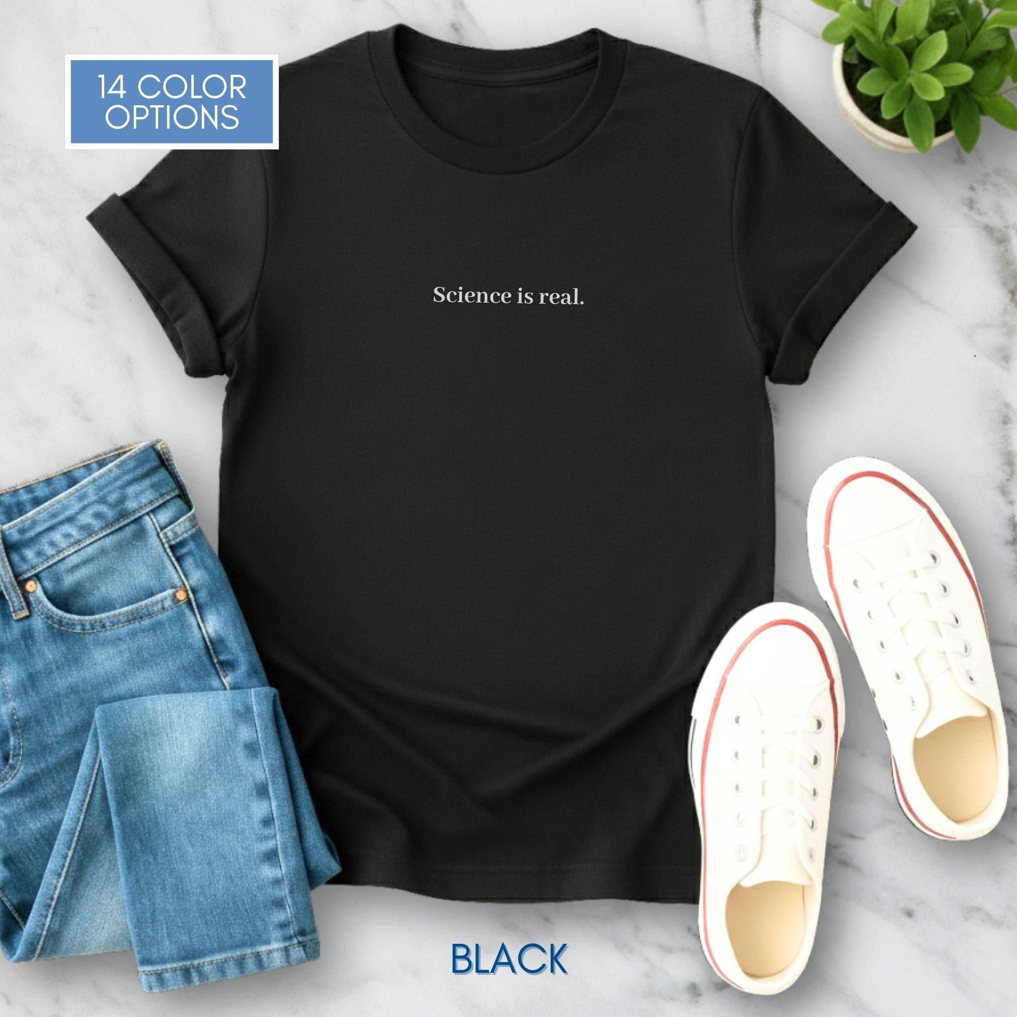 science-is-real-political-activism-unisex-tshirt-short-sleeve-tee