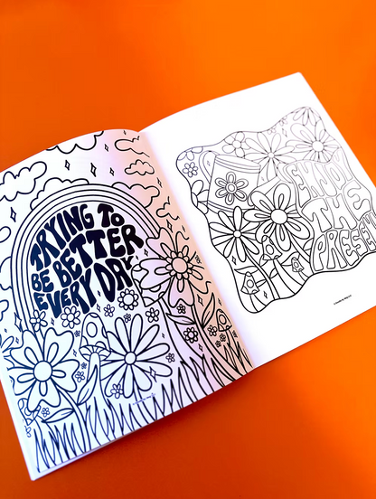 A Doodle Filled Coloring Book