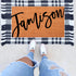 Script Family Name Doormat - The Simply Rustic Barn