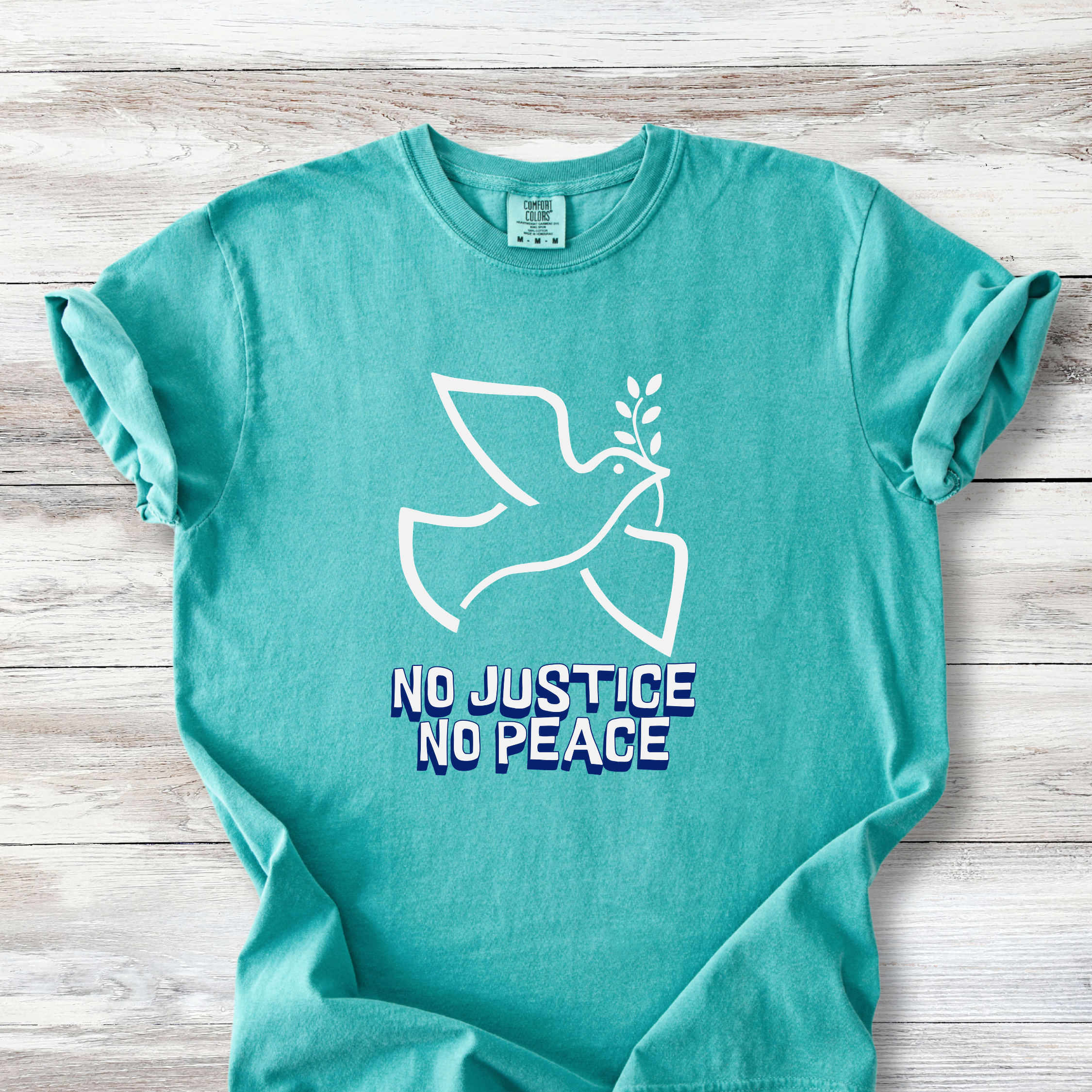 No Justice No Peace Shirt Graphic Tee
