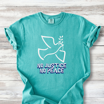 No Justice No Peace Shirt Graphic Tee