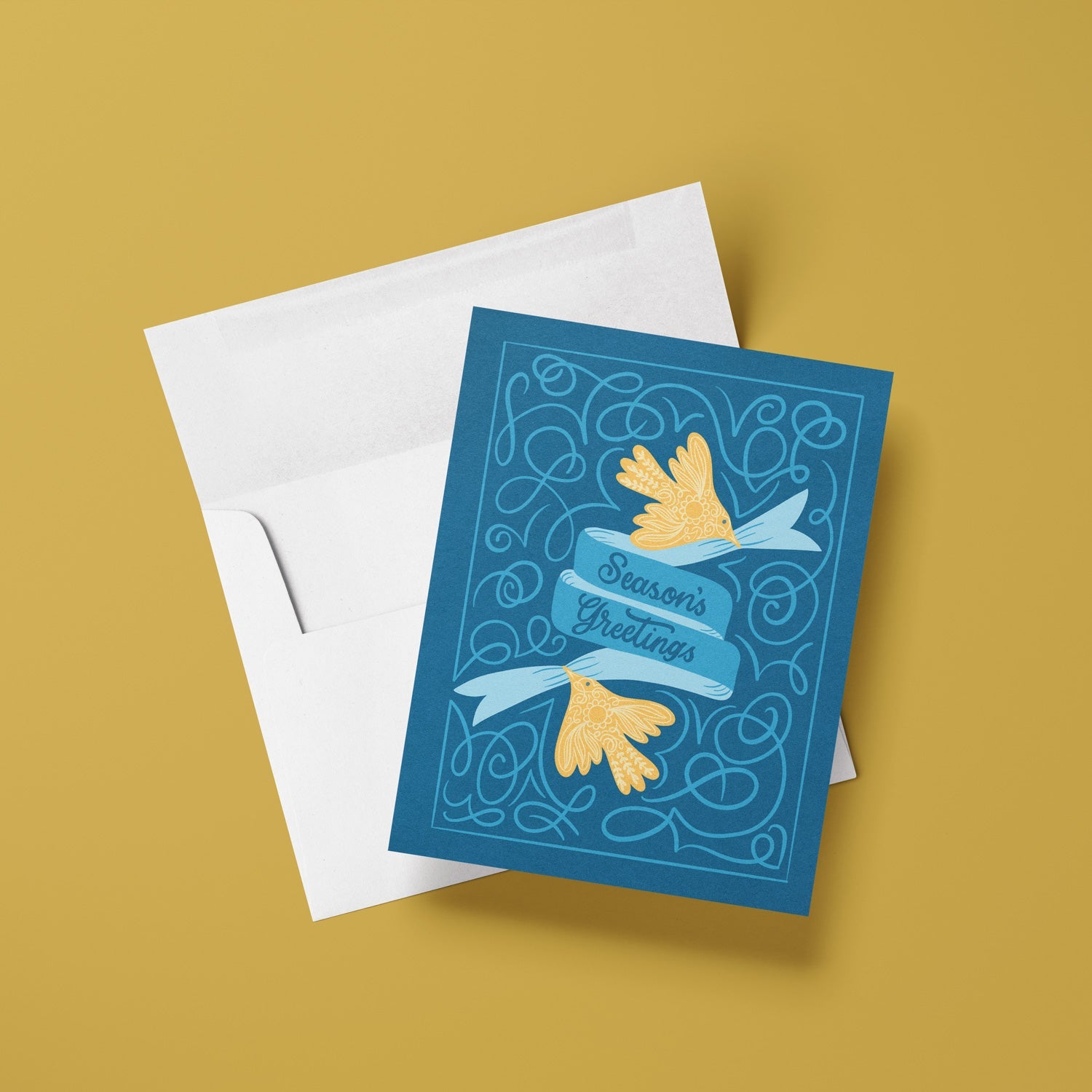 Greeting card with &