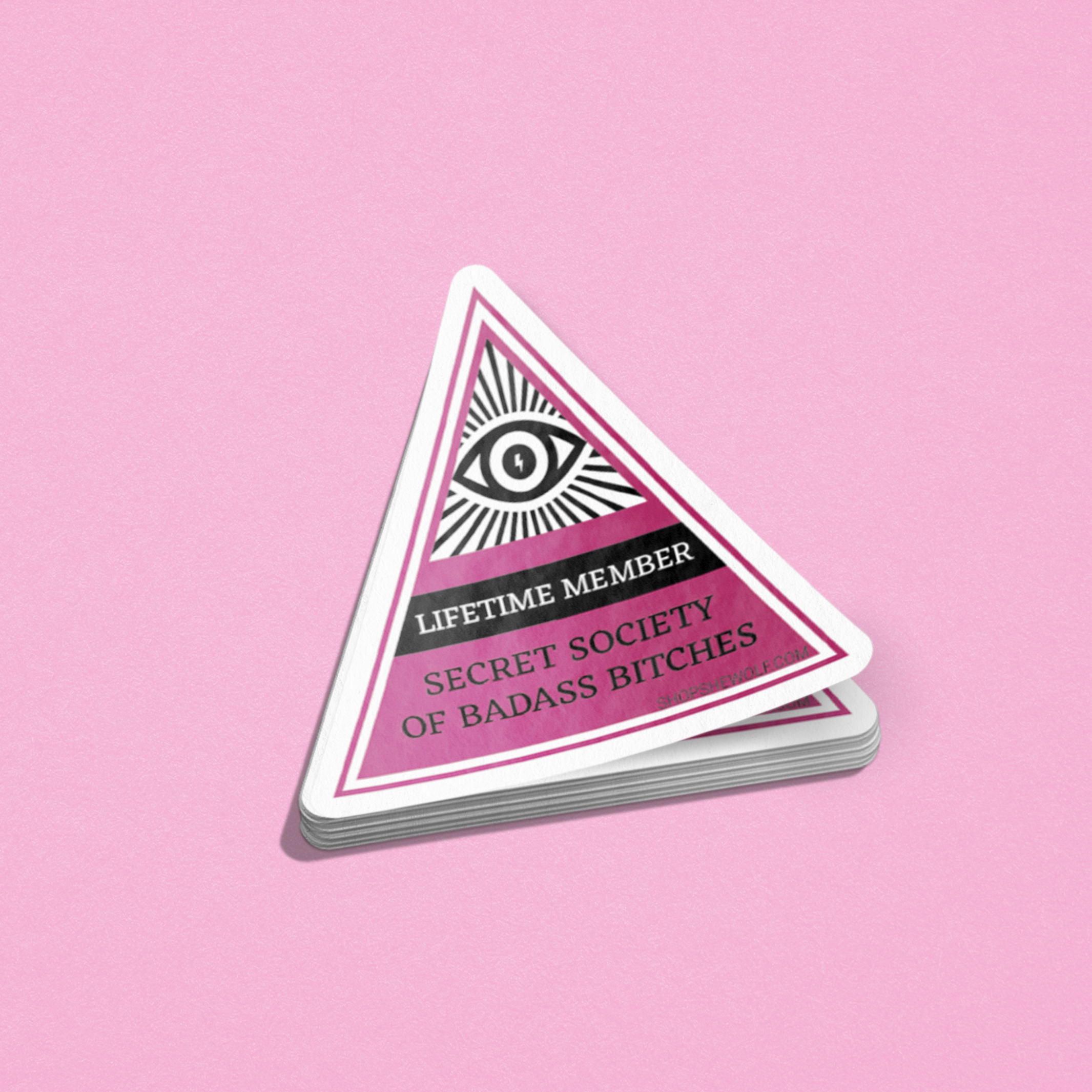 Badass Secret Society Sticker