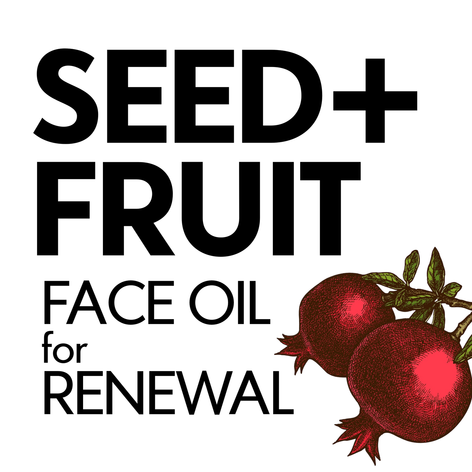 SEED+FRUIT Face Oil for Renewal