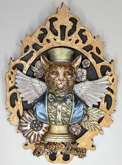 Sir Felix Catikus Wall Plaque