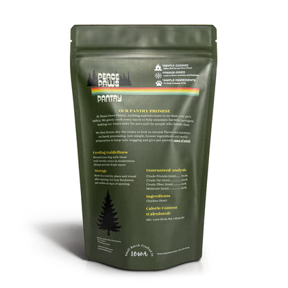 Wild At Heart Freeze-Dried Chicken Heart Dog Treats