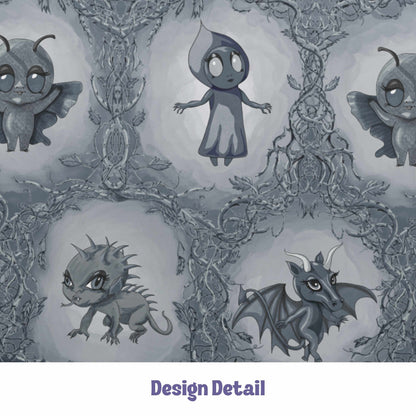 Cryptid Hardcover Journal, Slate Monochromatic