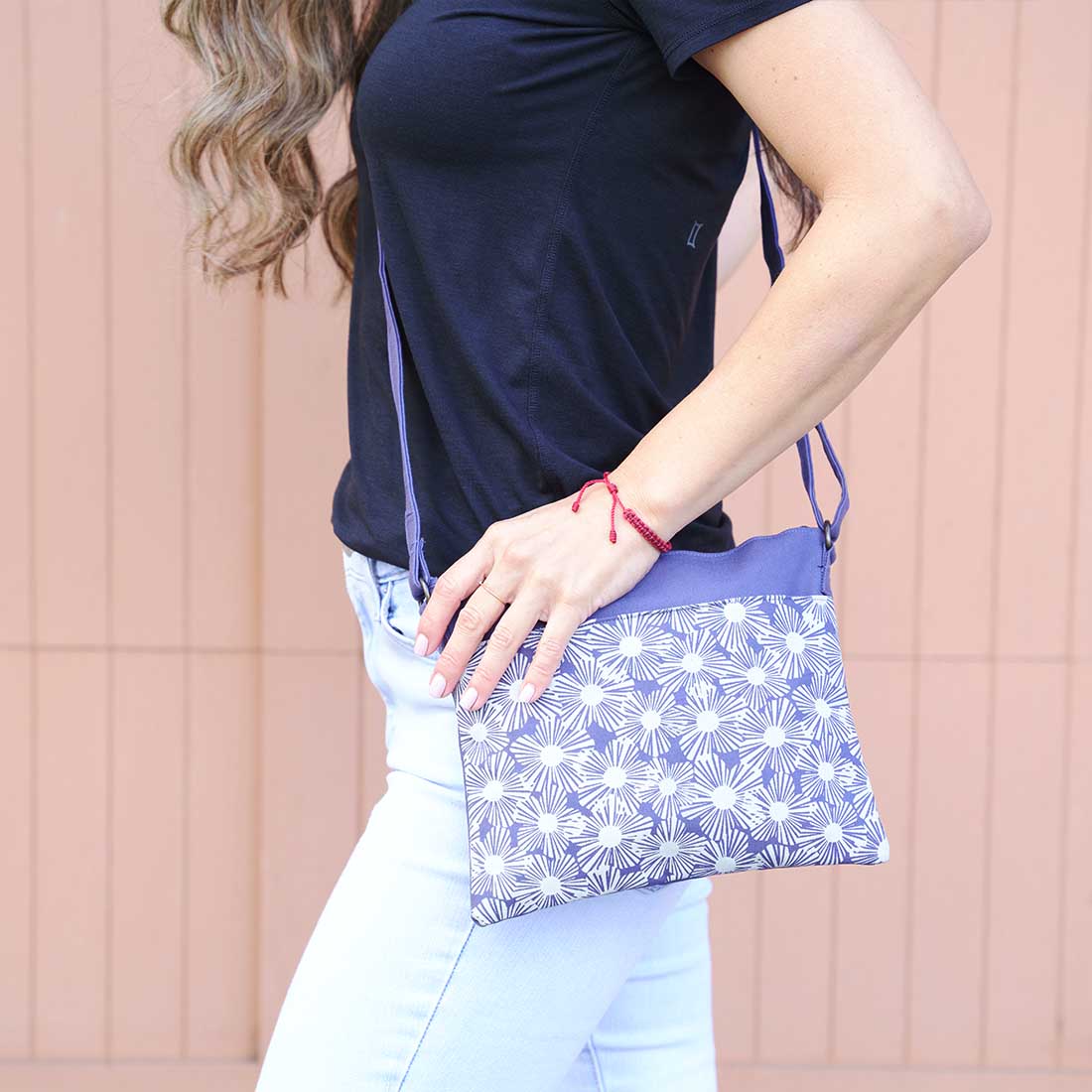 Small Crossbody Bag - Botanical Prints - Malia Designs