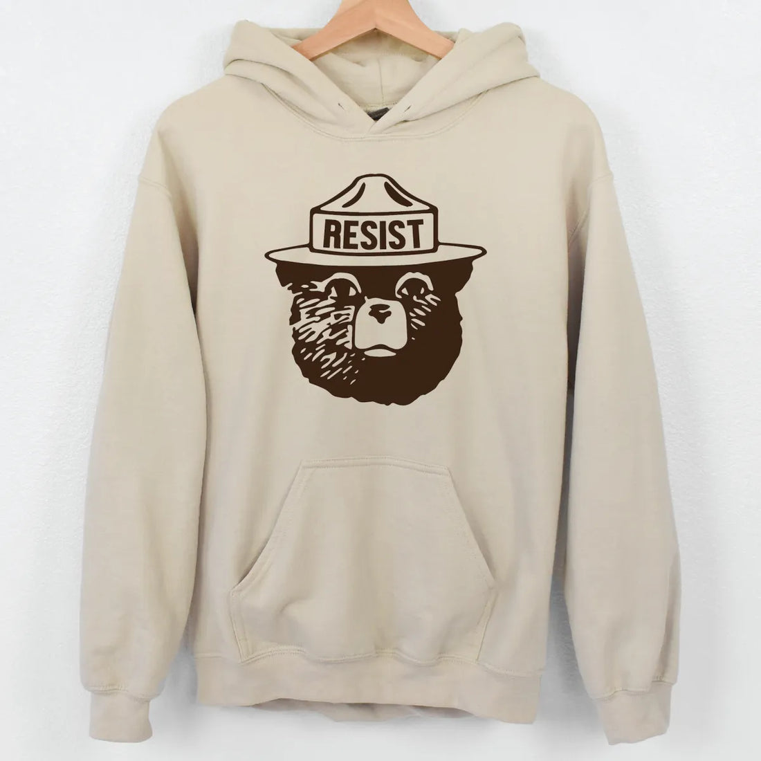 Resist Bear Unisex Hoodie - Resistance Nation