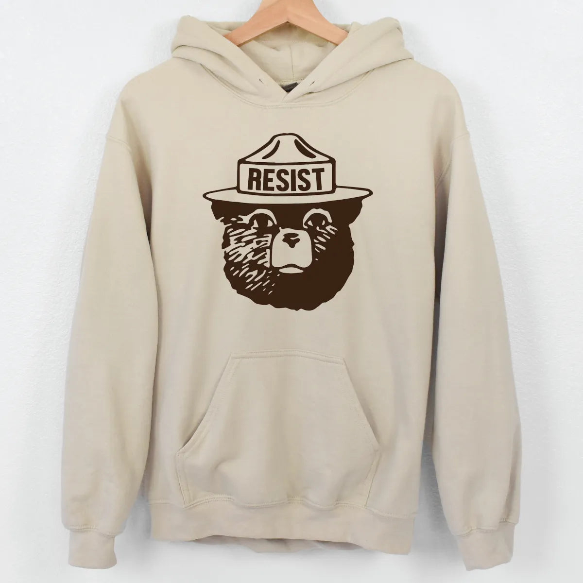 Resist Bear Unisex Hoodie - Resistance Nation