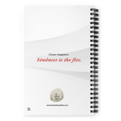 Spiral Notebook – Kindness Project - Kindness Over Chaos