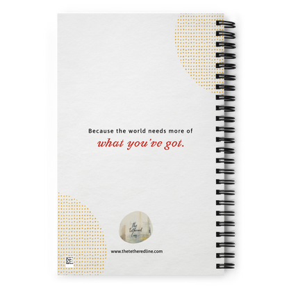 Spiral Notebook - "Kindness Looks Good On You"
