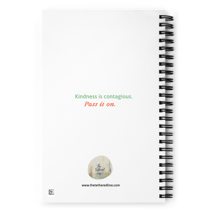 Spiral Notebook - "Kind Vibes Only"