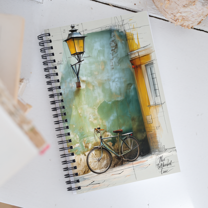 Spiral Notebook – Wheels - Left Bank Light