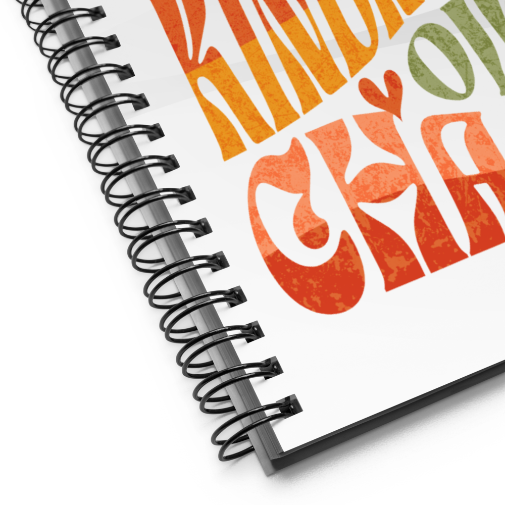 Spiral Notebook – Kindness Project - Kindness Over Chaos