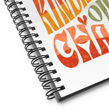 Spiral Notebook – Kindness Project - Kindness Over Chaos