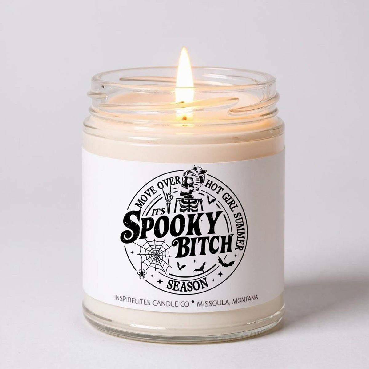 Spooky Bitch Season - Fall Halloween Candle Decor
