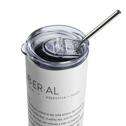 Stainless Steel Tumbler - LIBERAL — Defined: Terms for Our Time