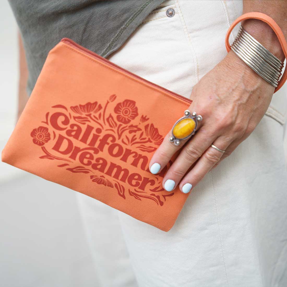 Statement Pouch - California Dreamer - Malia Designs