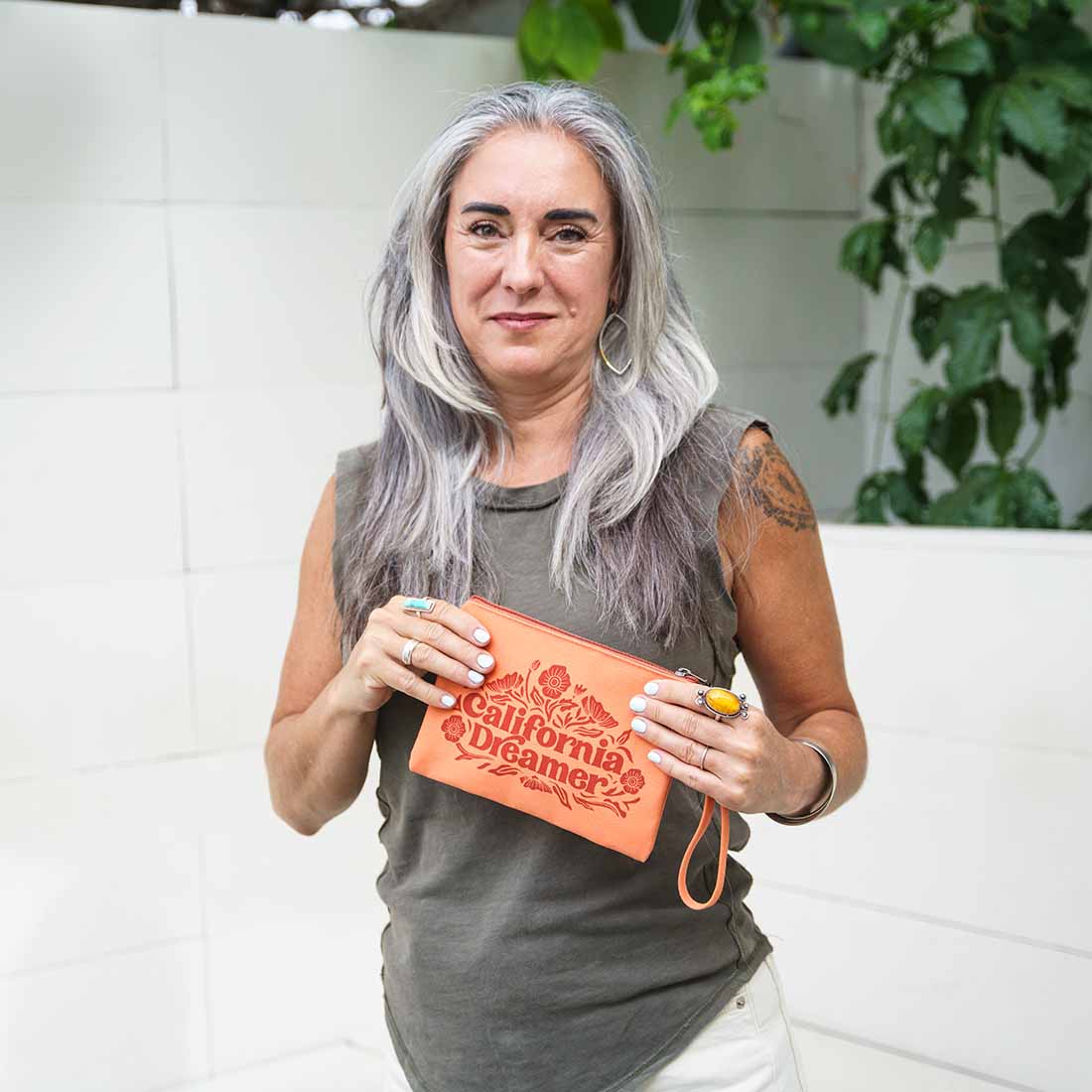 Statement Pouch - California Dreamer - Malia Designs