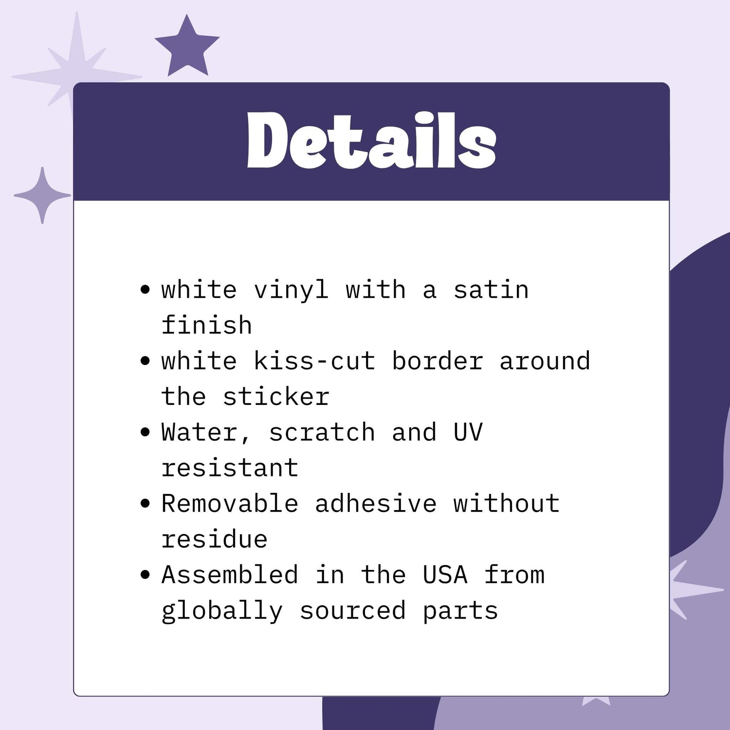 Doomed Little Mothman Kiss-Cut Vinyl Sticker