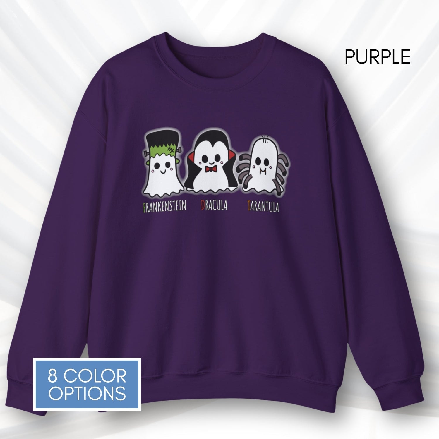 subtle-fdt-ghosts-halloween-sweatshirt-frankenstein-dracula-tarantula-graphic-top-anti-trump-shirt-political-apparel-purple