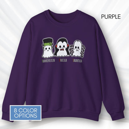subtle-fdt-ghosts-halloween-sweatshirt-frankenstein-dracula-tarantula-graphic-top-anti-trump-shirt-political-apparel-purple