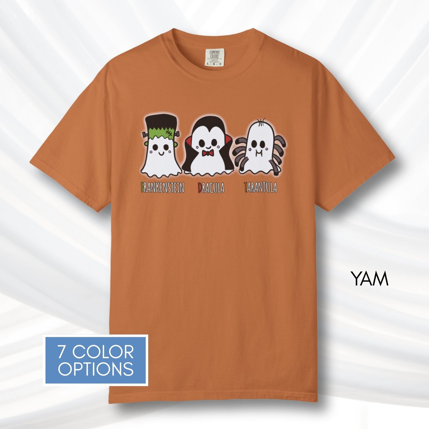 subtle-fdt-ghosts-halloween-tshirt-frankenstein-dracula-tarantula-graphic-tee-yam
