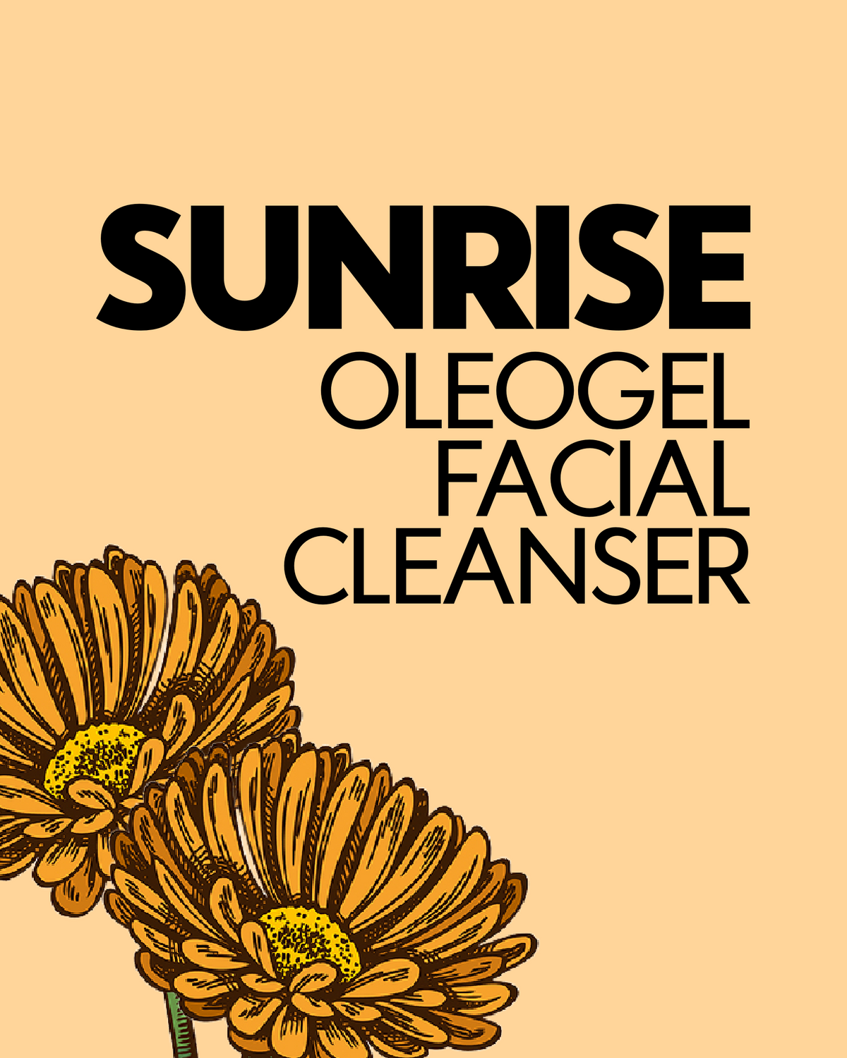 SUNRISE Oleogel Facial Cleanser with Jojoba Beads
