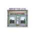 Support Your Local Bookstore illustrated sticker by MangoIllustrated — cozy pastel bookshop design