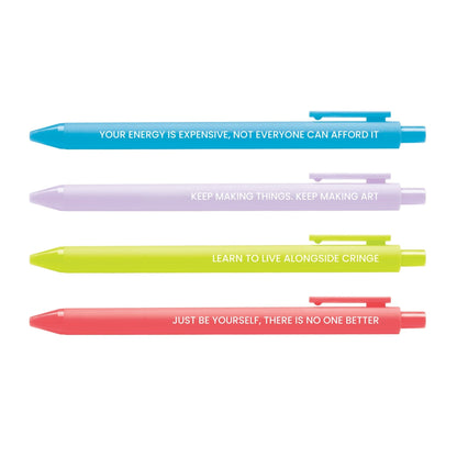 Swift Affirmations pen set - MangoIllustrated - Pen Sets