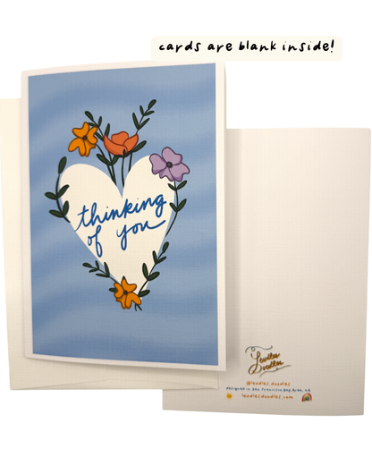 Thinking of You Sympathy Card (5x7")